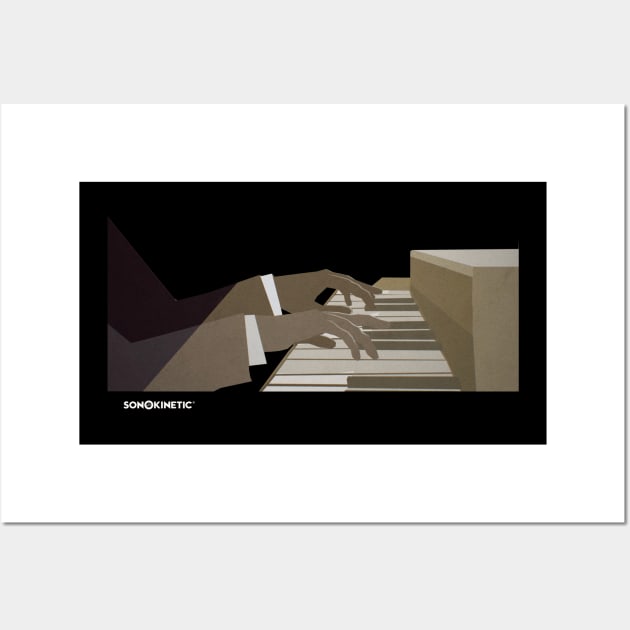 Sonokinetic Indie Cinematic Pianist Wall Art by sonokinetic